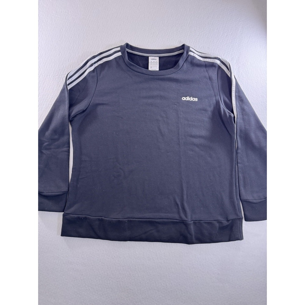 Adidas Climalite Sweatshirt Mens XL Black Pullover Long Sleeve Casual Outdoors